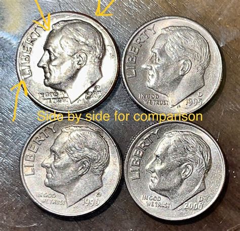 A 1982 zinc penny has a tolerance of 0. . 1983 dime errors